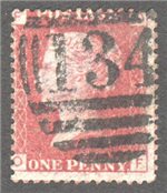 Great Britain Scott 33 Used Plate 137 - OF